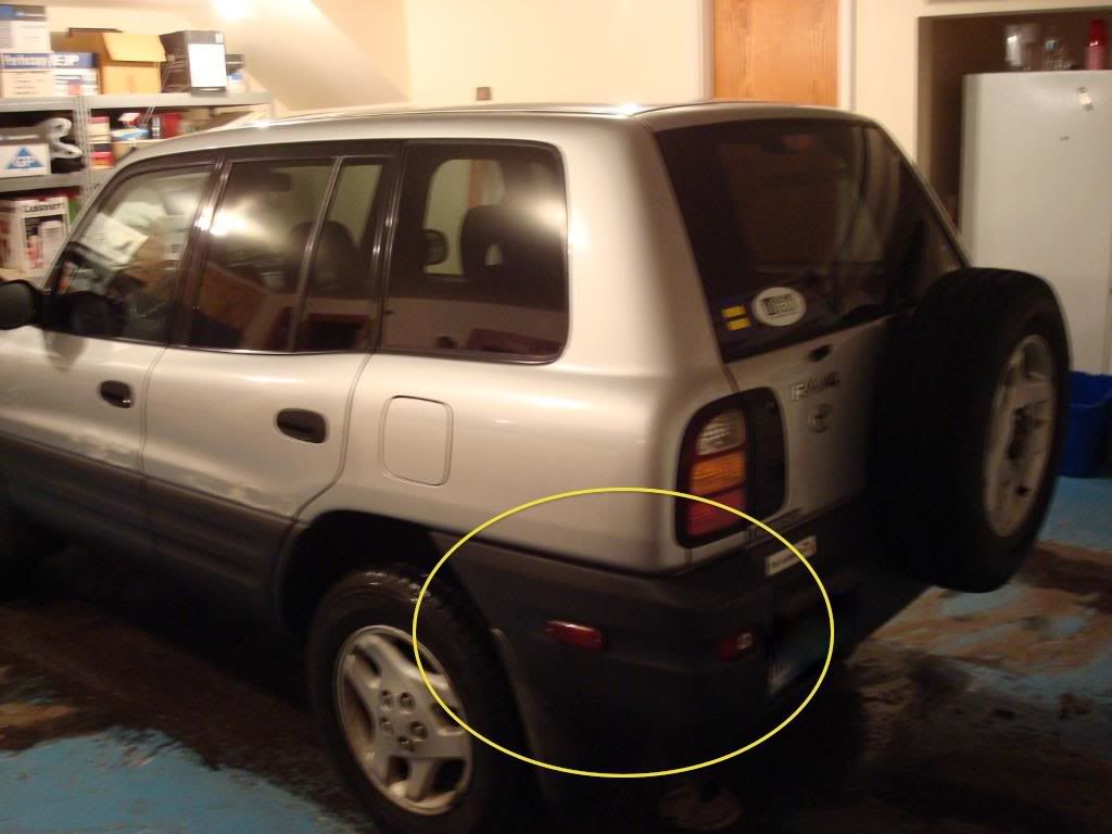 Rear Quarter Panel Bumper Toyota RAV4 Forums